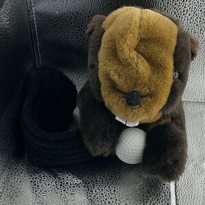 Golf Gopher Fairway Wood Headcover Vintage Caddy Shack Inspired